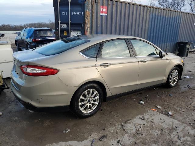 FORD FUSION S 2016 gray  gas 3FA6P0G78GR191627 photo #4