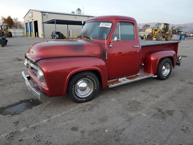 FORD F100 1953 burgundy   F10D3R20806 photo #1