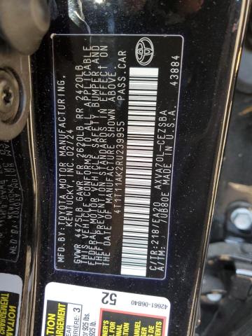 2024 TOYOTA CAMRY SE N - 4T1T11AK2RU239955