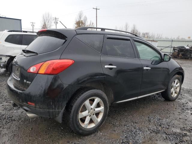 NISSAN MURANO S 2009 black 4dr spor gas JN8AZ18W39W150448 photo #4