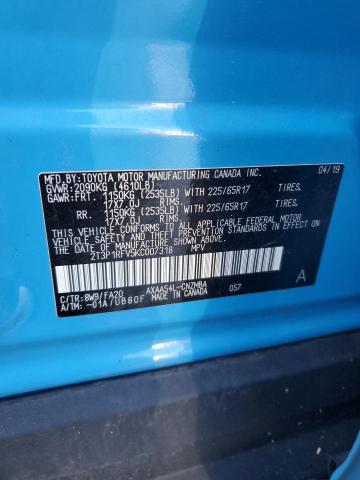 2019 TOYOTA RAV4 XLE - 2T3P1RFV5KC007318