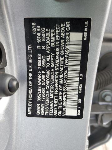 2018 HONDA CIVIC EX - SHHFK7H55JU412784