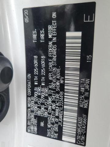 2020 LEXUS NX 300 JTJGARDZ1L2234498