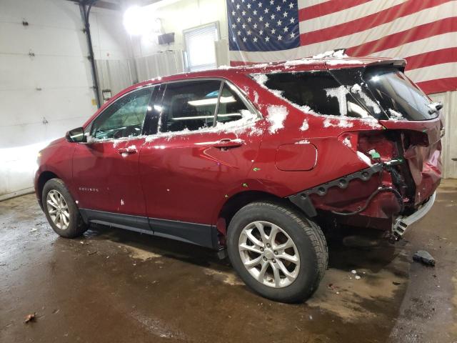 CHEVROLET EQUINOX LT 2020 red  gas 2GNAXUEV4L6260576 photo #3