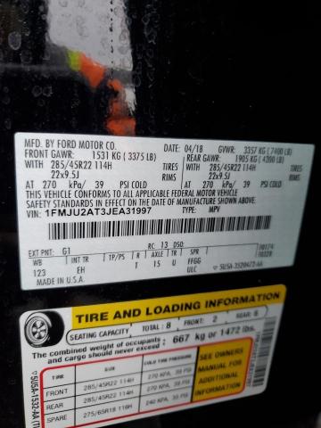 2018 FORD EXPEDITION - 1FMJU2AT3JEA31997