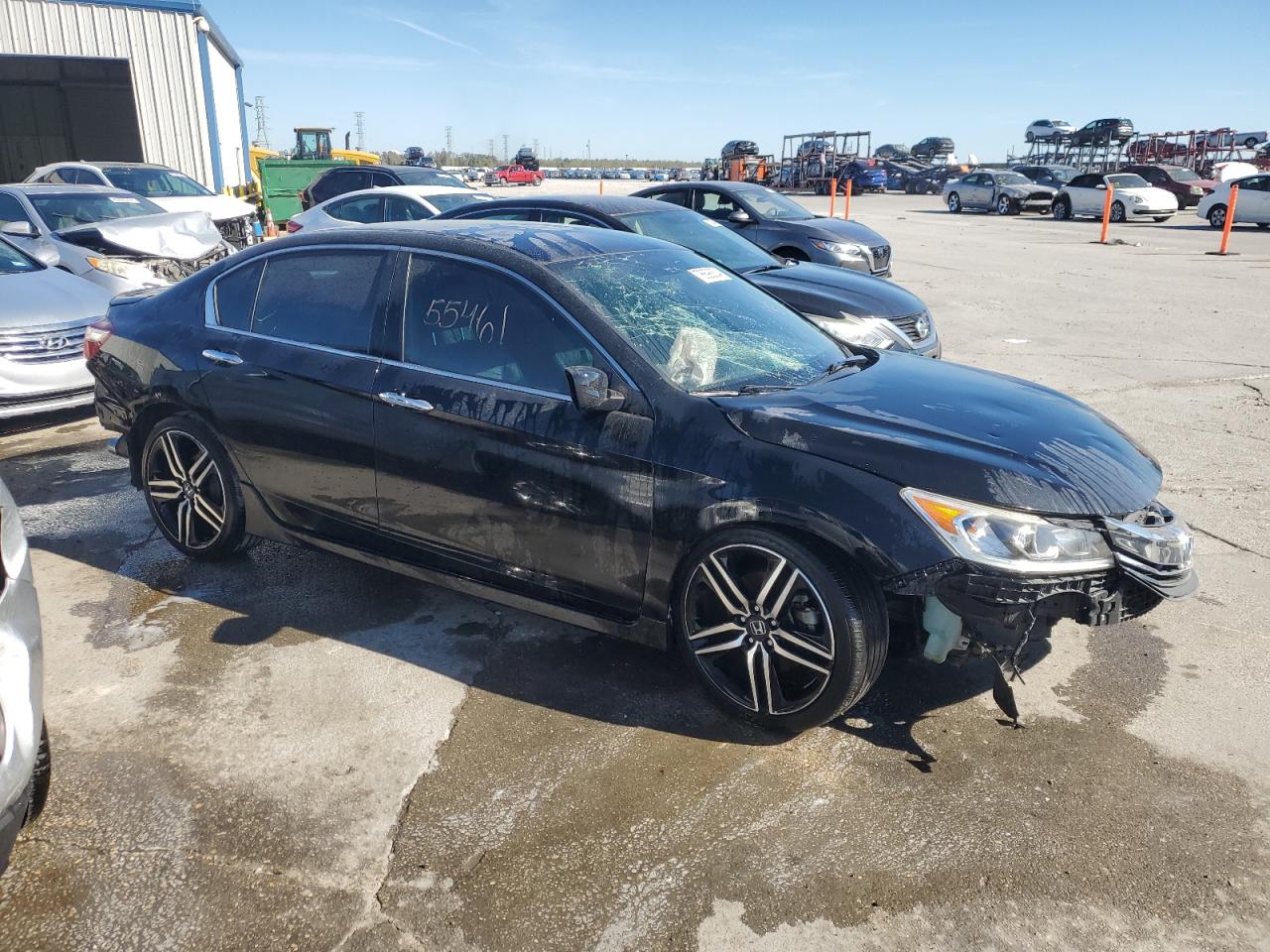 Lot #3048536912 2017 HONDA ACCORD SPO