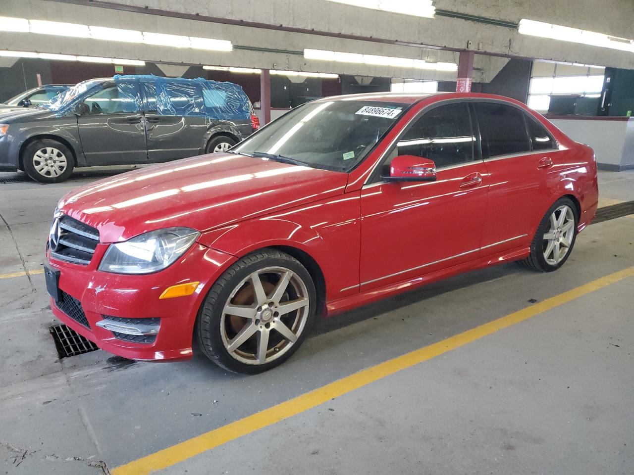 Lot #3029510375 2014 MERCEDES-BENZ C 250