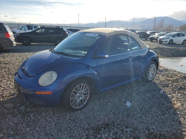 VOLKSWAGEN NEW BEETLE 2007 blue  gas 3VWRG31Y97M422331 photo #1