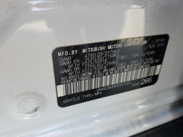 VIN JA4AD3A32HZ001543 2017 MITSUBISHI OUTLANDER no.13