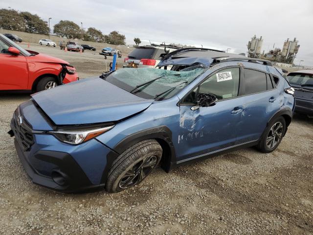 SUBARU CROSSTREK 2024 blue  gas JF2GUADC9RH310788 photo #1