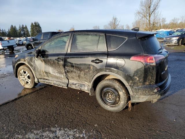 TOYOTA RAV4 LE 2018 black  gas 2T3BFREV6JW742321 photo #3