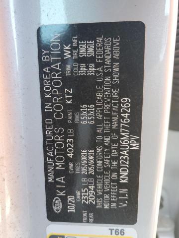 2021 KIA SOUL LX - KNDJ23AU6M7764269