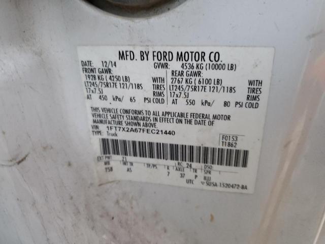 VIN 1FT7X2A67FEC21440 2015 FORD F250 no.12