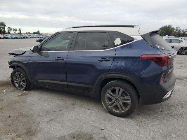 KIA SELTOS S 2021 blue  gas KNDEU2AA2M7122417 photo #3