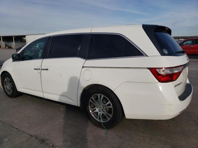 HONDA ODYSSEY EX 2012 white  gas 5FNRL5H60CB032361 photo #3