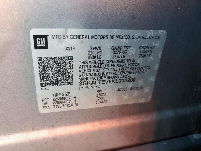 2019 GMC TERRAIN SL - 3GKALTEV8KL302809