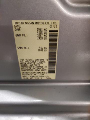 2023 NISSAN ALTIMA SL - 1N4BL4EV2PN395653
