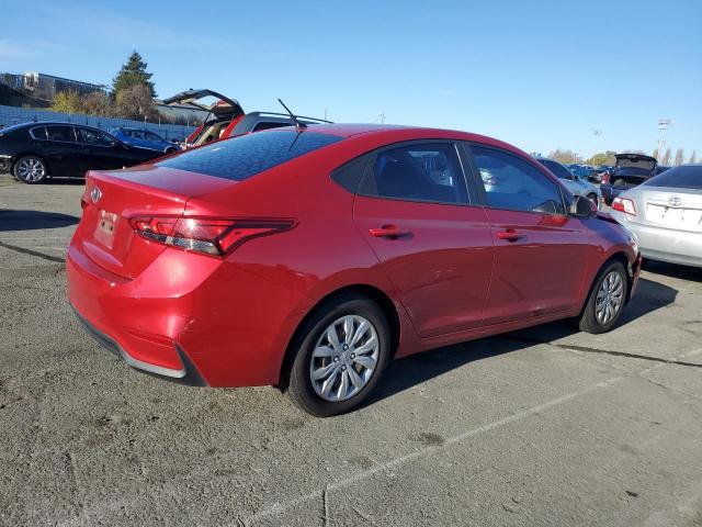 HYUNDAI ACCENT SE 2019 burgundy  gas 3KPC24A34KE059733 photo #4