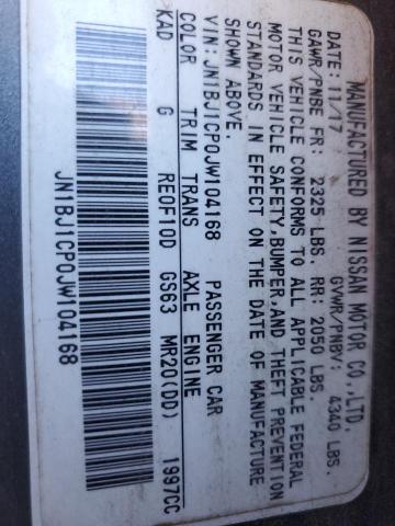 2018 NISSAN ROGUE SPT JN1BJ1CP0JW104168