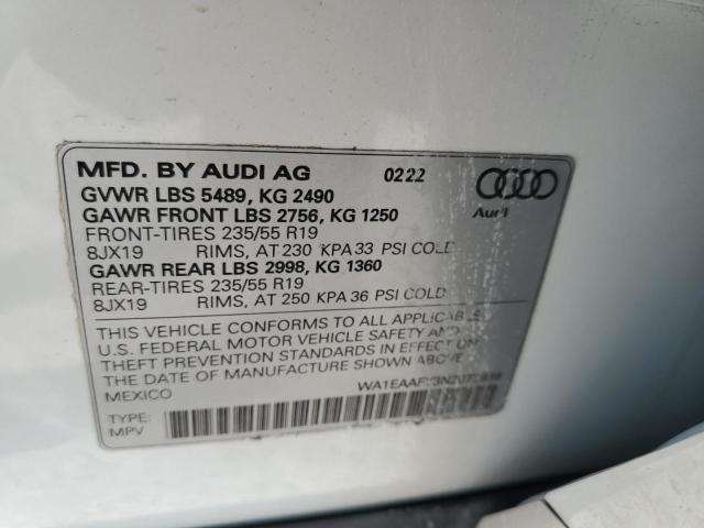 VIN WA1EAAFY3N2073939 2022 AUDI Q5 no.14