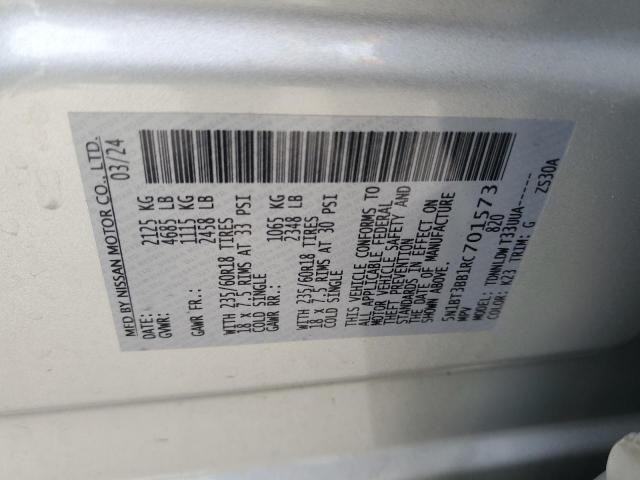 2024 NISSAN ROGUE SV - 5N1BT3BB1RC701573