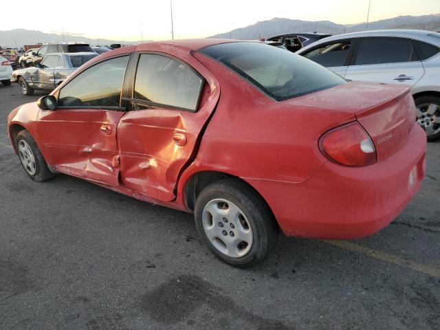 DODGE NEON 2002 red  gas 1B3ES26C22D520419 photo #3