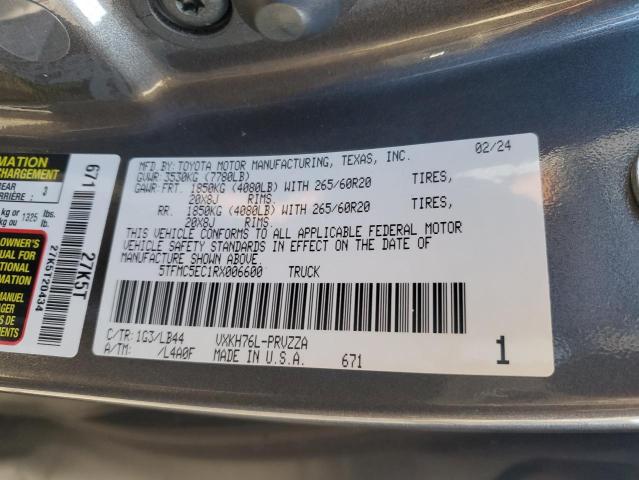 2024 TOYOTA TUNDRA CRE - 5TFMC5EC1RX006600