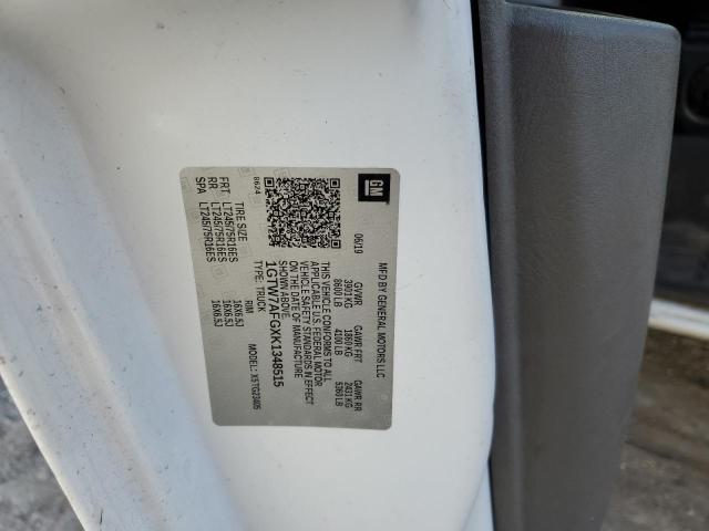 2019 GMC SAVANA G25 1GTW7AFGXK1348515