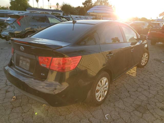 KIA FORTE EX 2013 black  gas KNAFU4A22D5671696 photo #4