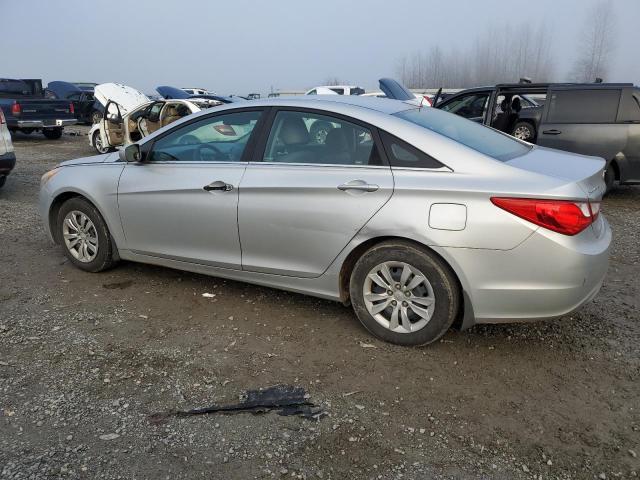 HYUNDAI SONATA GLS 2013 silver sedan 4d gas 5NPEB4AC9DH607829 photo #3