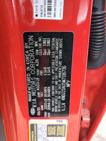 2021 KIA SOUL LX - KNDJ23AU5M7136736