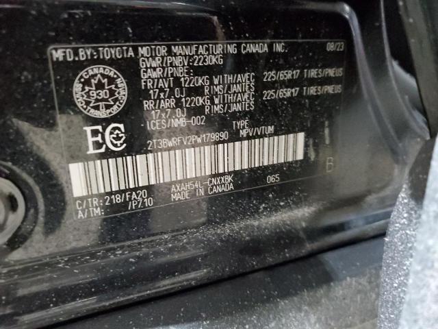 2023 TOYOTA RAV4 LE - 2T3BWRFV2PW179890