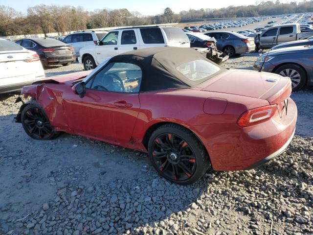 FIAT 124 SPIDER 2017 red  gas JC1NFAEK8H0101610 photo #3