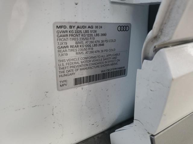 2024 AUDI Q3 PREMIUM S LINE 45 WA1DECF37R1168645