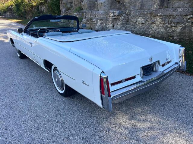 CADILLAC ELDORADO 1975 white   6L67S5Q231981 photo #4