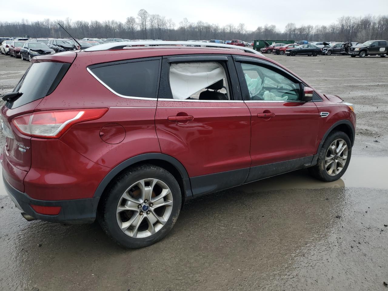 Lot #3028499965 2014 FORD ESCAPE TIT