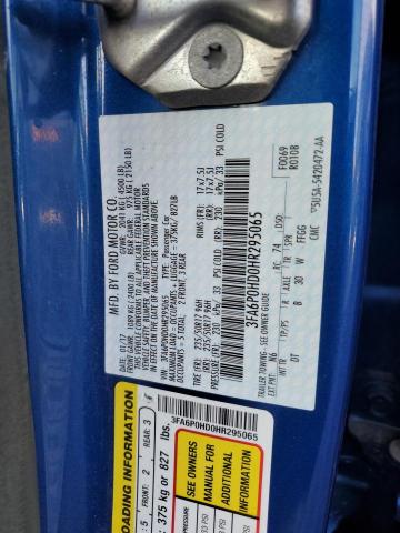 2017 FORD FUSION ENE 3FA6P0HD0HR295065