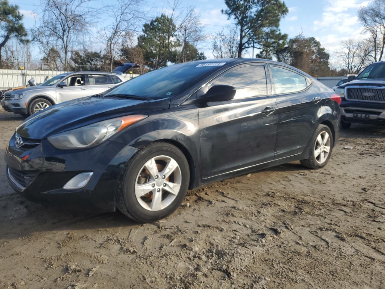 Lot #3034393092 2013 HYUNDAI ELANTRA GL