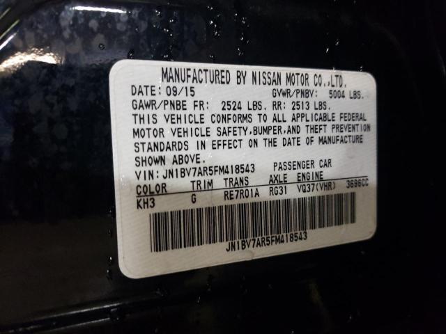 2015 INFINITI Q50 BASE - JN1BV7AR5FM418543