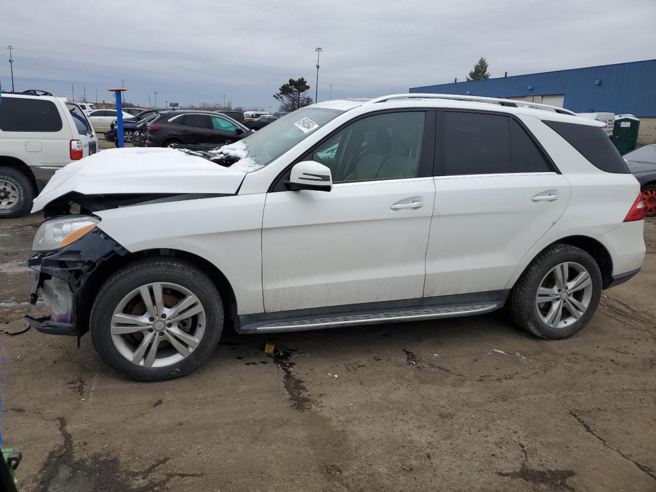 Lot #3034318110 2015 MERCEDES-BENZ ML 350 4MA