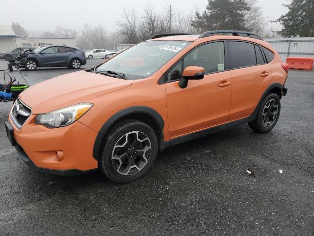 SUBARU XV CROSSTR 2015 orange  gas JF2GPAPC4F8221516 photo #1