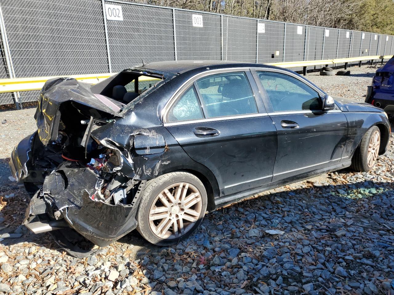 Lot #3027013775 2009 MERCEDES-BENZ C CLASS