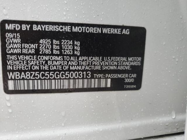 2016 BMW 1000 WBA8Z5C55GG500313