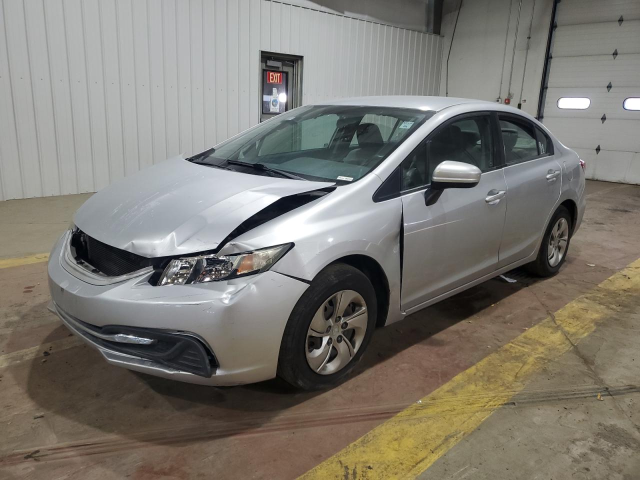 Lot #3141141904 2015 HONDA CIVIC LX