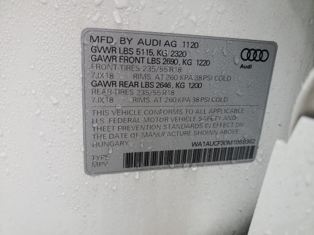 2021 AUDI Q3 PREMIUM - WA1AUCF30M1059362