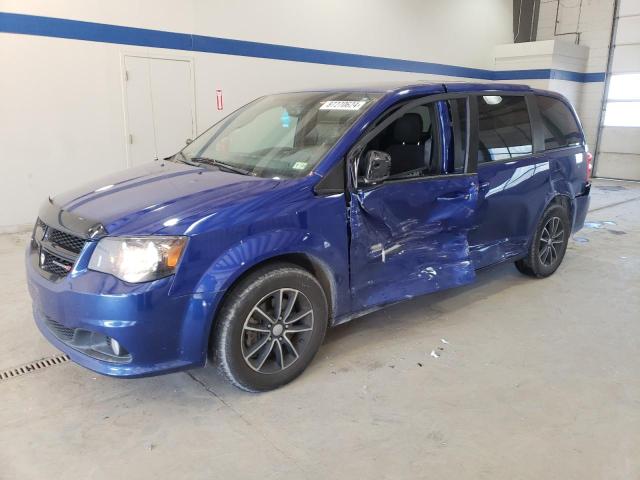 DODGE GRAND CARA 2018 blue  flexible fuel 2C4RDGBG4JR273304 photo #1