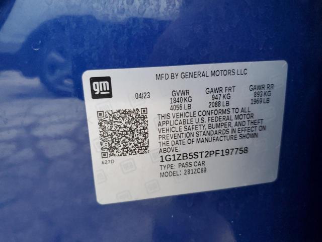2023 CHEVROLET MALIBU LS 1G1ZB5ST2PF197758