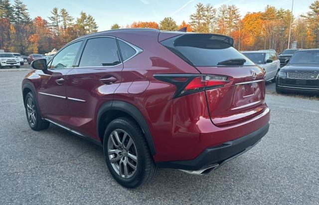 LEXUS NX 200T 2015 burgundy 4dr spor gas JTJBARBZ2F2010528 photo #4