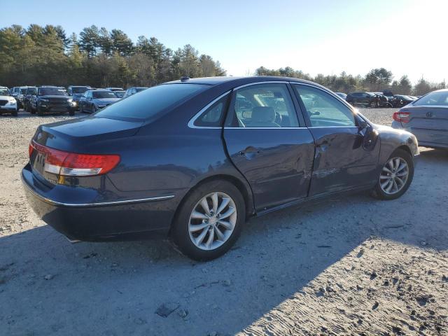 HYUNDAI AZERA SE 2007 blue  gas KMHFC46F27A215285 photo #4