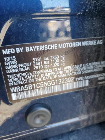 2016 BMW 535 I - WBA5B1C55GG132392